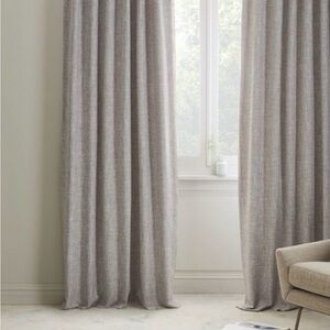 Set of West Elm Cotton Drapes
